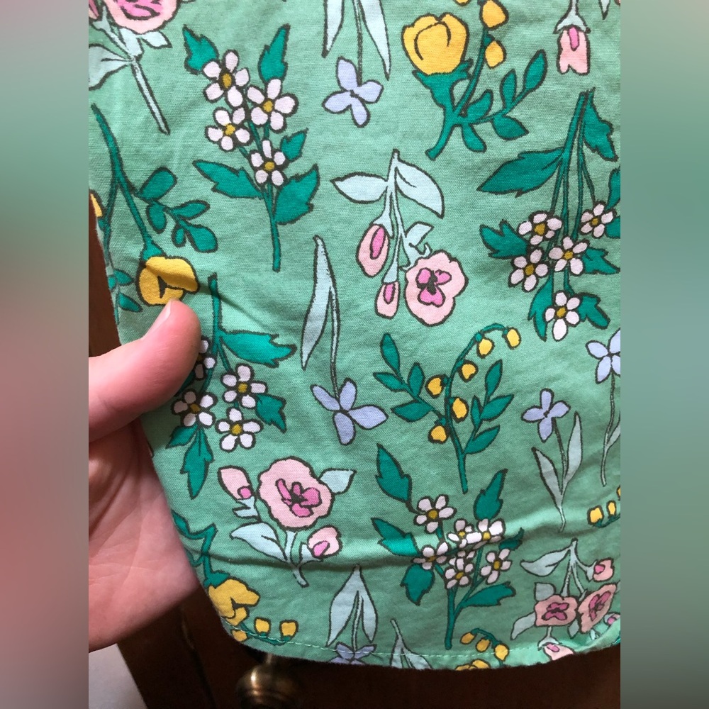 Cat & Jack kids floral shirt - Picture 3 of 4